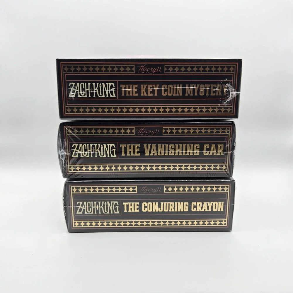 Zach King Trickstarters Bundle | Vanishing Car Key Coin Mystery Conjuring Crayon